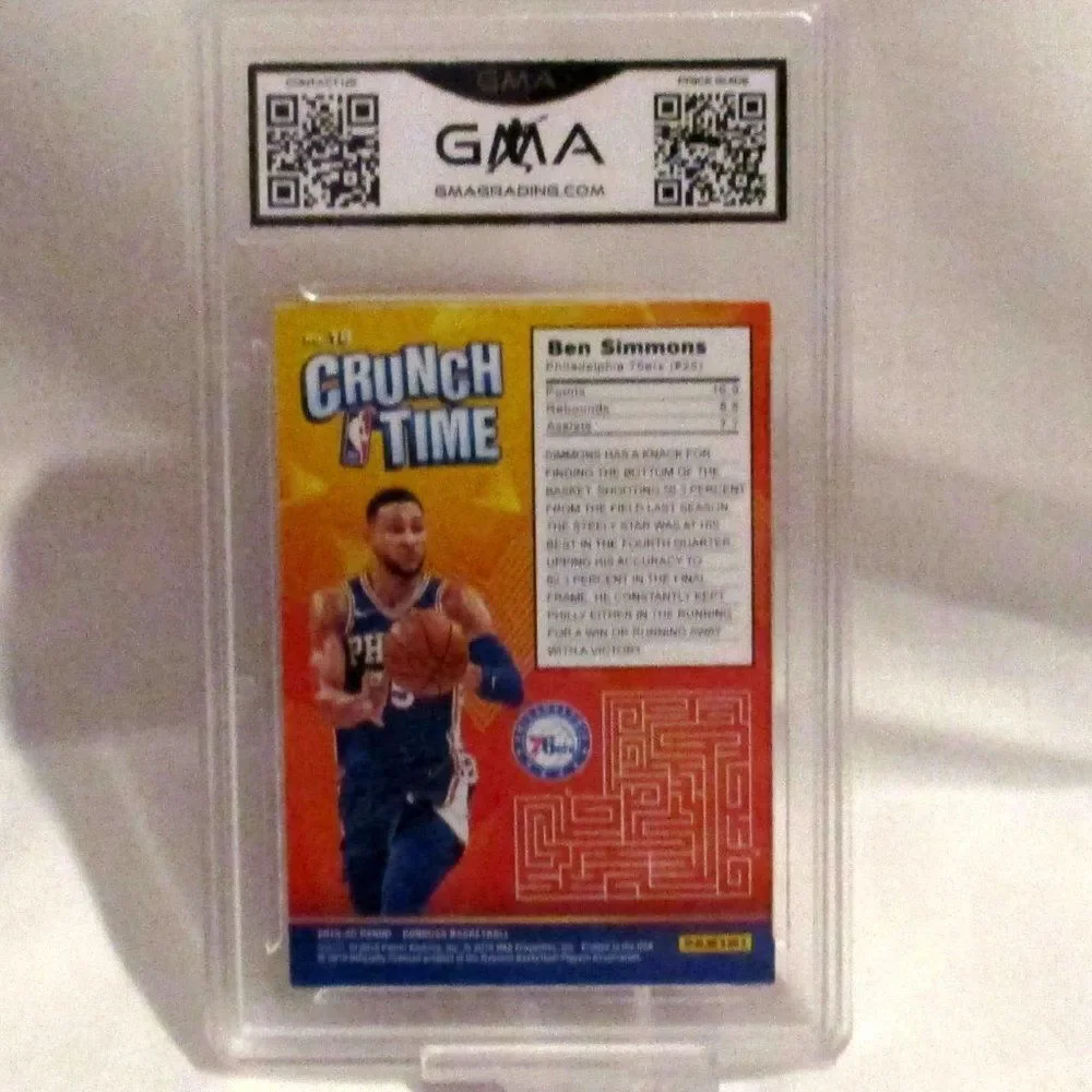 Ben Simmons Crunch Time 2019 Donruss 76ers